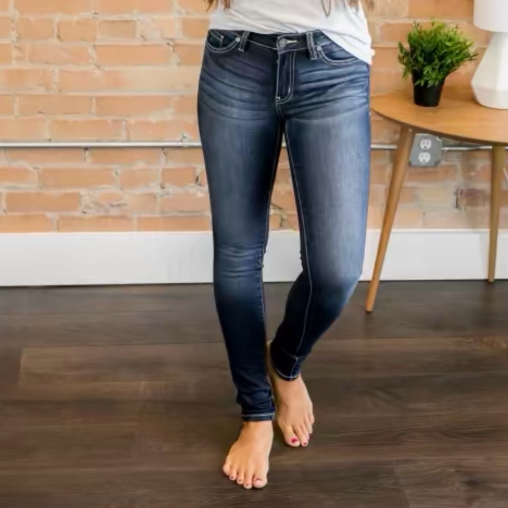 NWT KanCan Mid Rise Super Skinny Jeans #1 - Picture 2 of 10